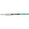 imageFender Contour Coiled Instrument Cable Guitar Accessories StraightAngle Seafoam Green 30 ftSherwood Green