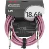 imageFender Contour Instrument Cable Guitar Cable Guitar Accessories StraightStraight Seafoam Green 10 ftBurgundy Mist