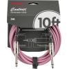 imageFender Contour Instrument Cable Guitar Cable Guitar Accessories StraightStraight Seafoam Green 10 ftBurgundy Mist