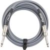 imageFender Contour Instrument Cable Guitar Cable Guitar Accessories StraightStraight Seafoam Green 10 ftInca Silver