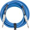 imageFender Contour Instrument Cable Guitar Cable Guitar Accessories StraightStraight Seafoam Green 10 ftLake Placid Blue
