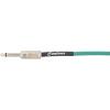 imageFender Contour Instrument Cable Guitar Cable Guitar Accessories StraightStraight Seafoam Green 10 ftSherwood Green