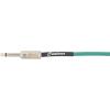 imageFender Contour Instrument Cable Guitar Cable Guitar Accessories StraightStraight Seafoam Green 10 ftSherwood Green
