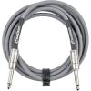imageFender Contour Instrument Cable Guitar Cable Guitar Accessories StraightStraight Seafoam Green 10 ftInca Silver