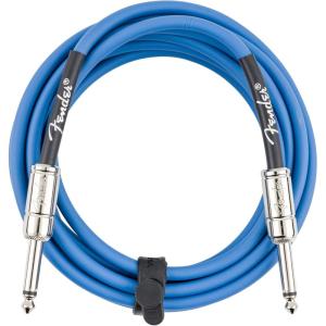 imageFender Contour Instrument Cable Guitar Cable Guitar Accessories StraightStraight Seafoam Green 10 ftLake Placid Blue