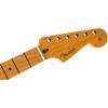 imageSatin Roasted Maple Fat Stratocaster Neck 22 Medium Jumbo Frets 95 Maple U ShapeMaple Wood