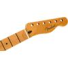 imageSatin Roasted Maple Fat Telecaster Neck 22 Medium Jumbo Frets 95 Maple U ShapeMaple Wood
