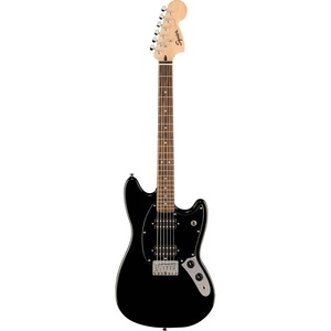 image:imageSquier Sonic Mustang HH Electric Guitar with 2Year Warranty Black Laurel Fingerboard