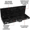image:imageFender Classic Series Wood Case  StratTele LeftHand BlackBlack