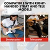 image:imageFender Classic Series Wood Case  StratTele LeftHand BlackBlack